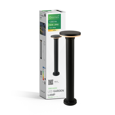 LED vrtna svjetiljka Green Tech AUGUSTA 12W, 3000K, IP65