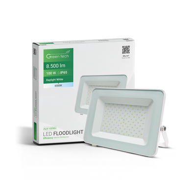 LED reflektor Green Tech 8500 lm, 100W, 6500K, IP65, bijeli